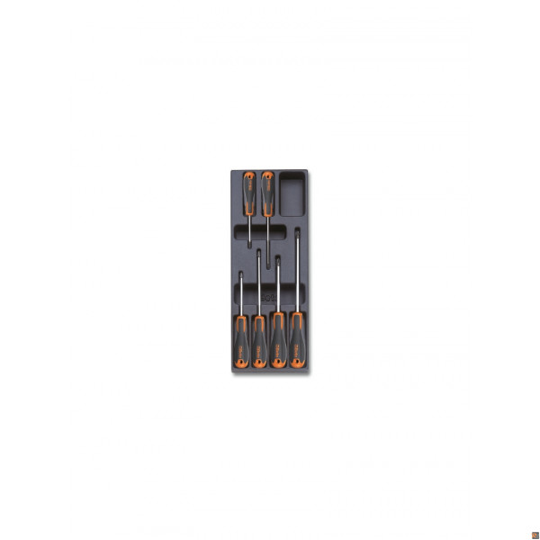 T213 TERMOFORMATO CON 6 GIRAVITI PH BETA UTENSILI 024240213