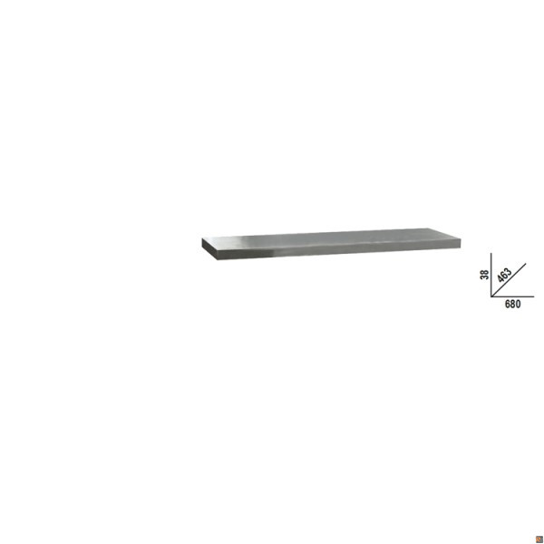 PIANI INOX 680X463MM 1 MOD. PX/1 045000101 BETA 045000101 BETA UTENSILI