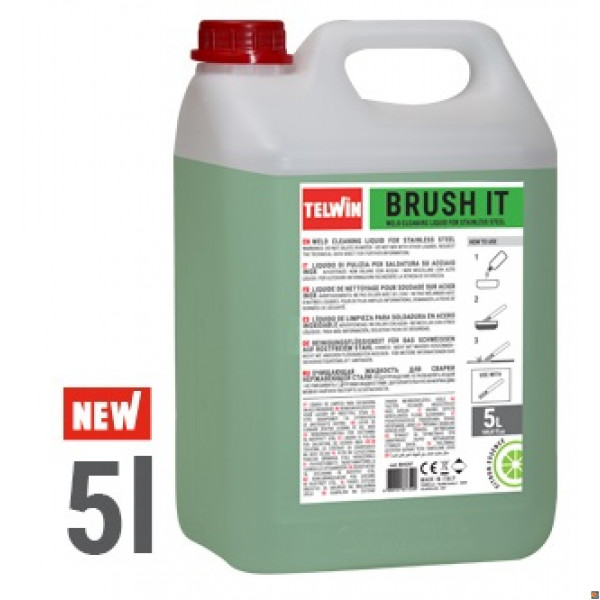 Liquido Brush It (Verde) 5LT per Cleantech 200 TELWIN 804297