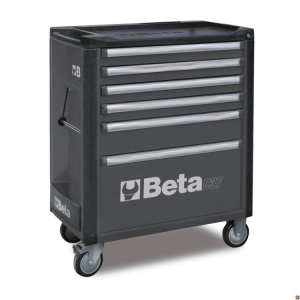 C37/6-G CASSETT.6 DRAWERS VUOTE GREY C37 6/G