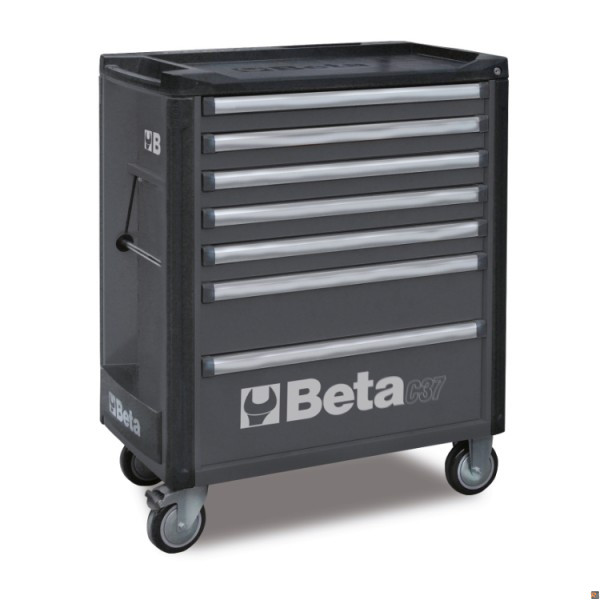 C37/7-G CASSETT.7 DRAWERS VUOTE GREY C37 7/G