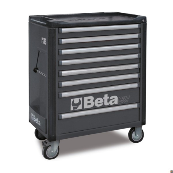 C37/8-G CASSETT.8 DRAWERS VUOTE GREY C37 8/G