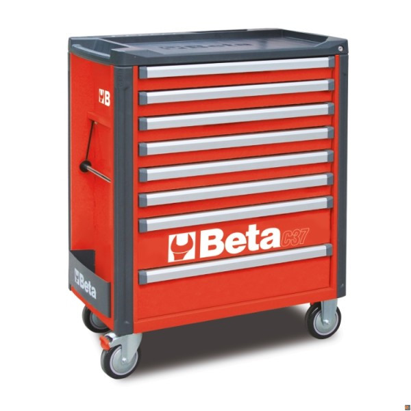 C37/8-R CASSETT.8 DRAWERS VUOTE RED C37 8/R