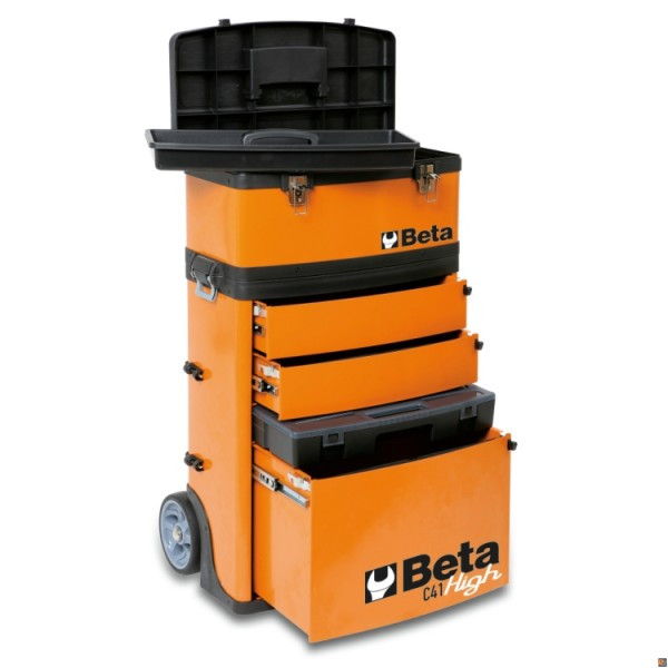 C41H - 4100H - trolley portautensili a due moduli sovrapponibili BETA UTENSILI