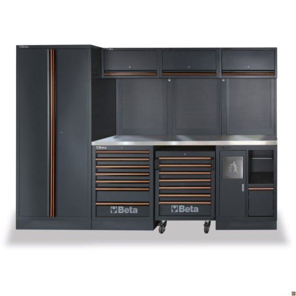 C45PRO X - Combinazione arredo officina C45PRO BETA