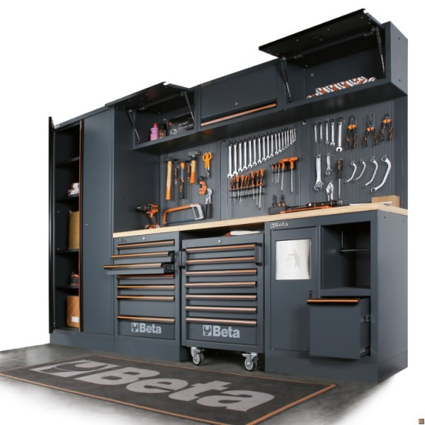 C45PRO W - Combinazione arredo officina C45PRO BETA