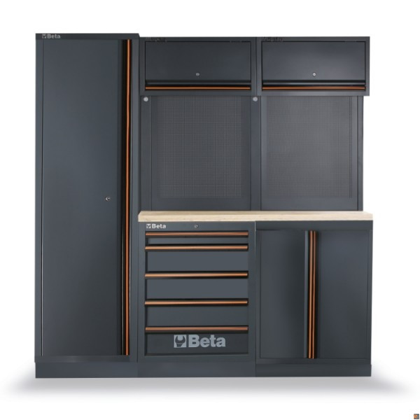 C45PRO BW - Combinazione arredo officina C45PRO BETA