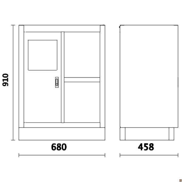 MODULO SERVICE 680MM C45PRO MS - 045000239 BETA UTENSILI