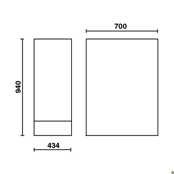 C55B/GDS GAMBA DOPPIA PER BANCHI BETA UTENSILI 055000291