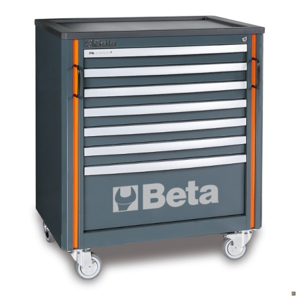 C55C7 - Cassettiera mobile con 7 cassetti per arredo officina BETA UTENSILI 055000201