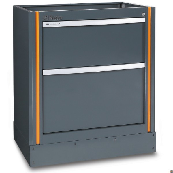 C55M2 - Modulo fisso con due cassetti per arredo officina BETA UTENSILI 055000202