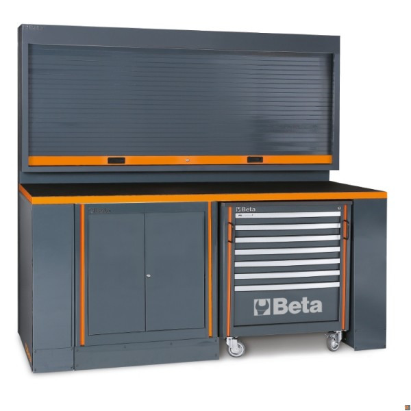 C55PB-PRO/8 Postazione di lavoro per arredo officina RSC55 BETA UTENSILI 055000066