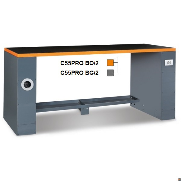 C55PRO BO/2 BANCO DA LAVORO RSC55 DA 2 METRI ORANGE