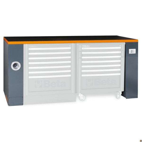 C55PRO BO/2 BANCO DA LAVORO RSC55 DA 2 METRI ORANGE