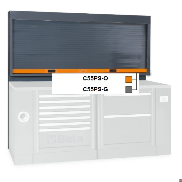 C55PS-O PARETE PORTAUTENSILI RSC55 BETA - ARANCIONE 
