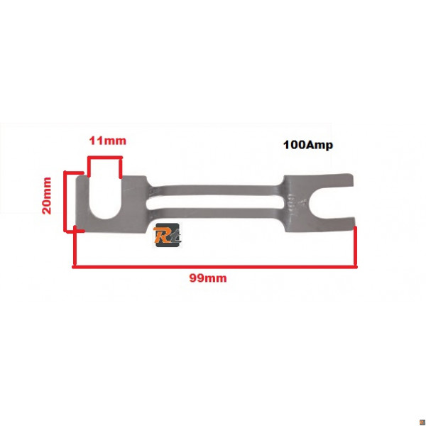 KIT 10 FUSIBILI LAMELLA 100A TELWIN 802131