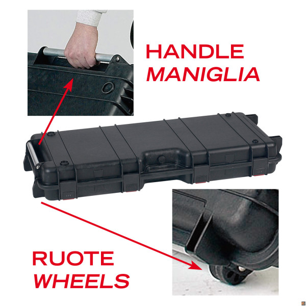 VALIGIA GUNCASE - 1078x475x157