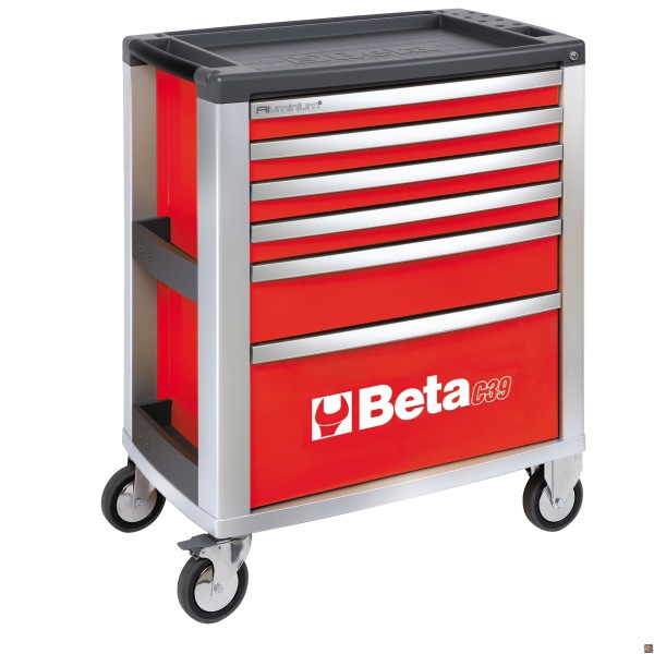 CASSETTIERA MOBILE CON SEI CASSETTI 