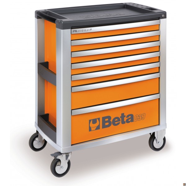 CASSETTIERA MOBILE CON SETTE CASSETTI