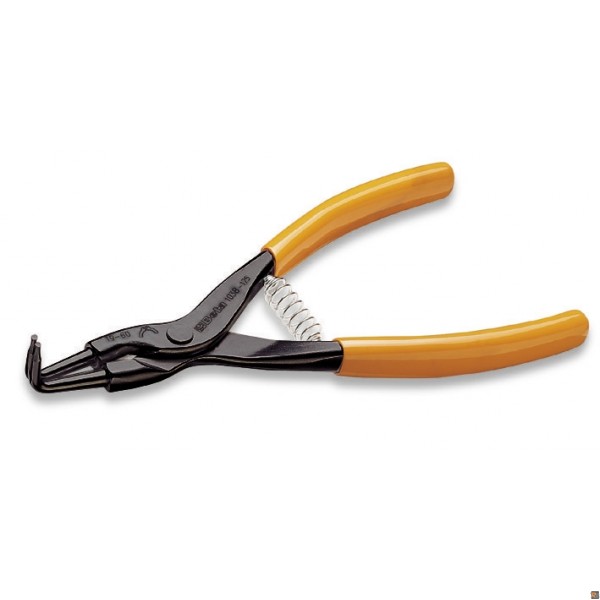 1038 - PINZE A BECCHI PIEGATI A 90° PER ANELLI ELASTICI DI SICUREZZA - 175