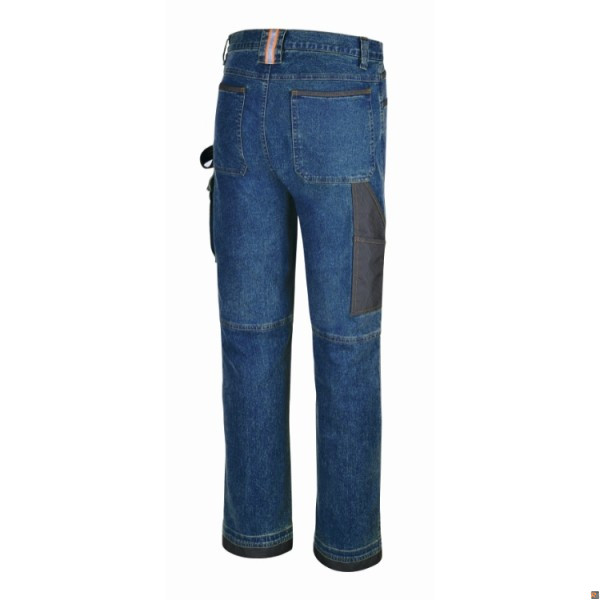 Jeans da lavoro elasticizzato, con rinforzi - Beta 7530