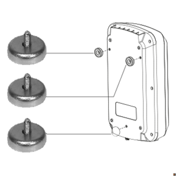 CONFEZIONE 3 MAGNETI PER CARICABATTERIE PULSE E DOCTOR CHARGE TELWIN 803087