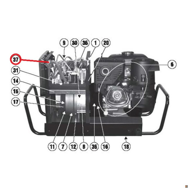 SCHEDA DI RICAMBIO TELWIN - 980690