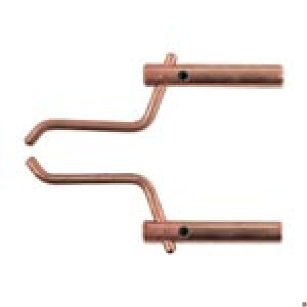 XA4 BRACCI DRITTI L=120MM+ELETTR.A PINZA cod. 803155