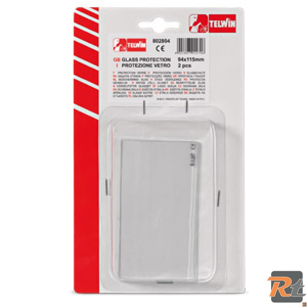 KIT 2 PROTEZIONI VETRO ESTERNO 102x115 mm x Tribe 9-13 cod. 804311