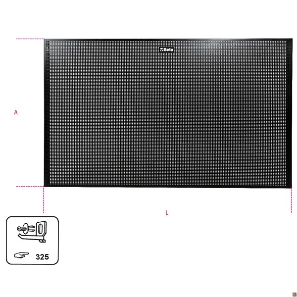 PV 1 - PANNELLO PORTAUTENSILI DA PARETE - BETA UTENSILI