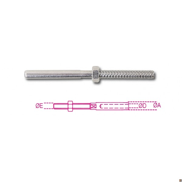 8287 - TERMINALI A TUBO INOX - 4