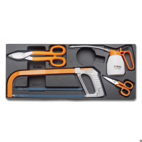 T285 - TERMOFORMATO RIGIDO CON ASSORTIMENTO DI UTENSILI 