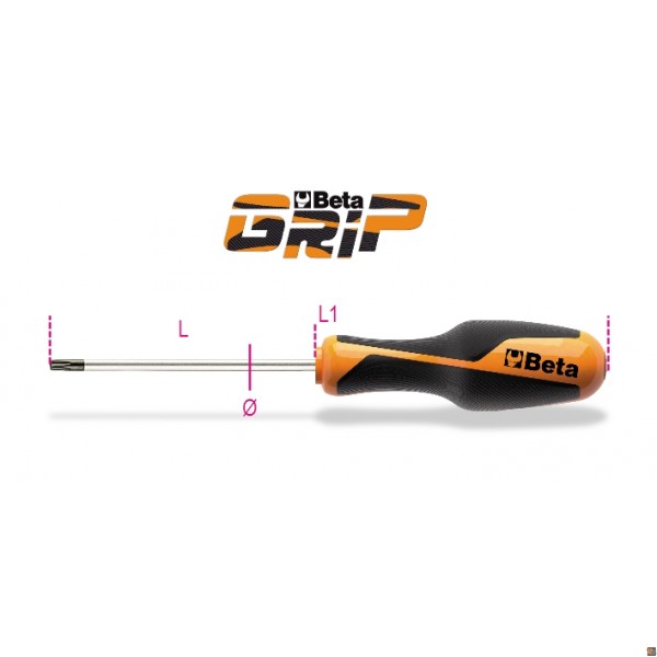 1268RTX - CHIAVI MASCHIO CON IMPUGNATURA PER VITI CON IMPRONTA TAMPER RESISTANT TORX® - 30