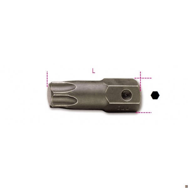 727/ES16TX - INSERTI MACCHINA MASCHIO CON IMPRONTA TORX®, ATTACCO 16 MM -55