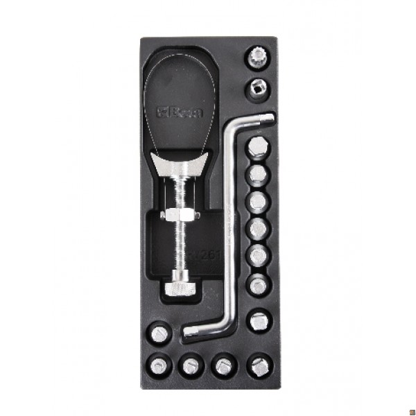 T264 - TERMOFORMATO RIGIDO CON ASSORTIMENTO DI UTENSILI