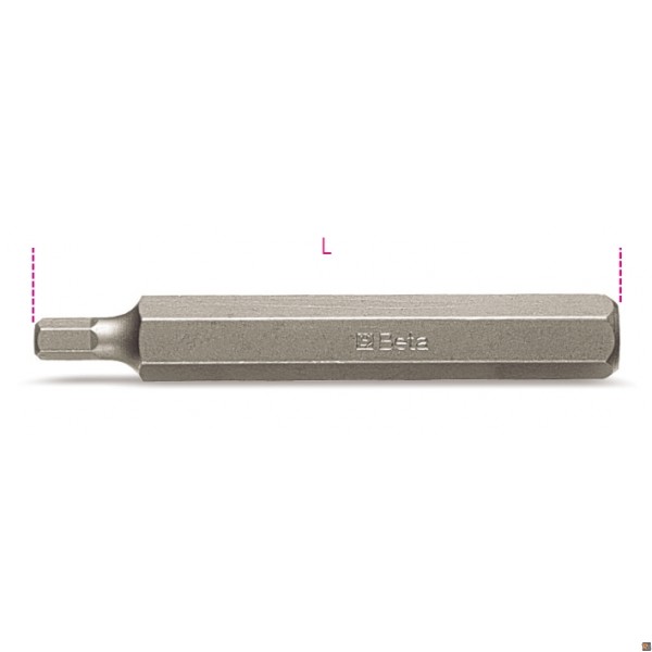 867PE/L - INSERTI MASCHIO ESAGONALE MODELLO LUNGO - 5