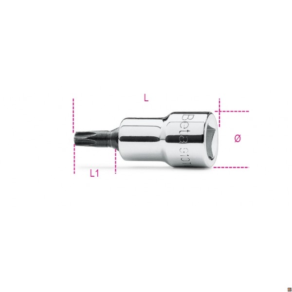 910TX - CHIAVI A BUSSOLA MASCHIO PER VITI CON IMPRONTA TORX® - 20