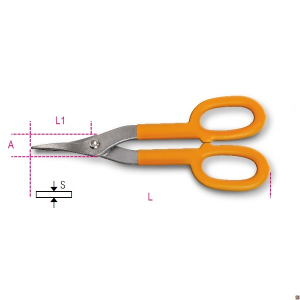 1114 - CESOIE MODELLO AMERICANO LAME STRETTE DIRITTE - 350