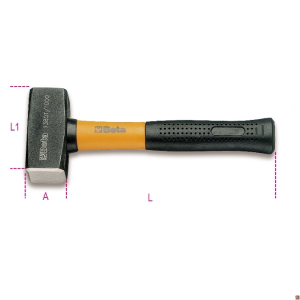 1380T - MAZZETTE MANICO IN FIBRA - 800