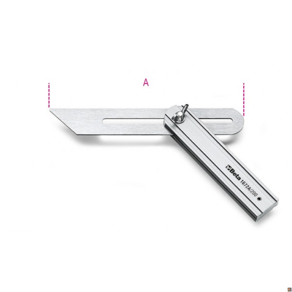 SQUADRE FALSE BASE ALLUM 200MM A/200 Misure - 300 