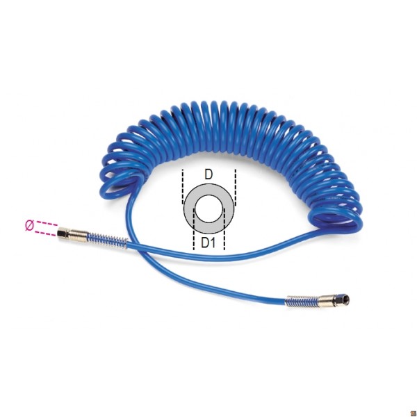 SPIRALI POLIURETANO F1/4 MT9 6,5X10 B