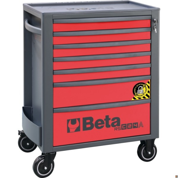 CASS. ANTIRIB. 7 DRAWERS RED RSC24A/7-R BETA 024004173 BETA UTENSILI