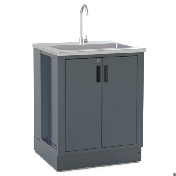 Modulo fisso con lavandino integrato per arredo officina RSC50 2.0