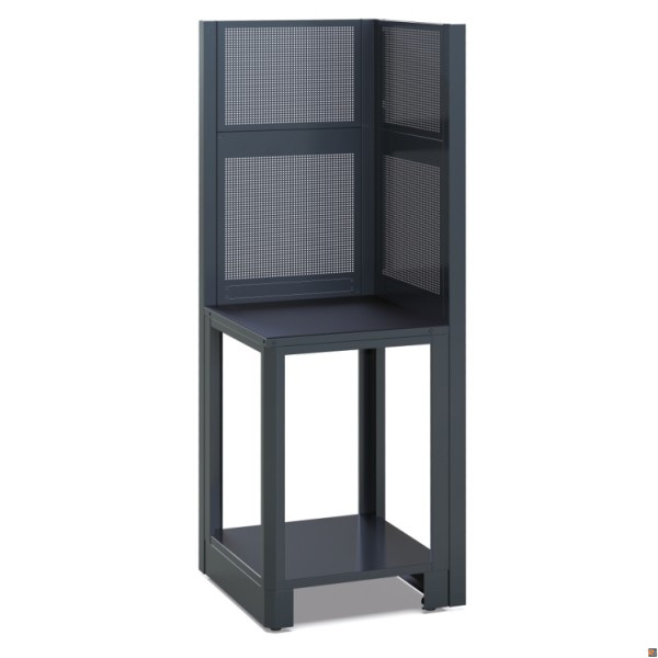 RSC50 AC - Angolo completo autoportante per arredo officina RSC50 - ANTRACITE