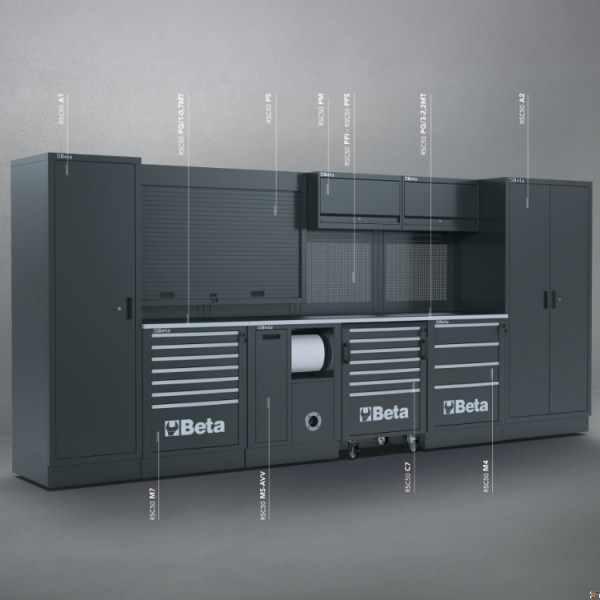 RSC50 - Combinazione arredo officina RSC50