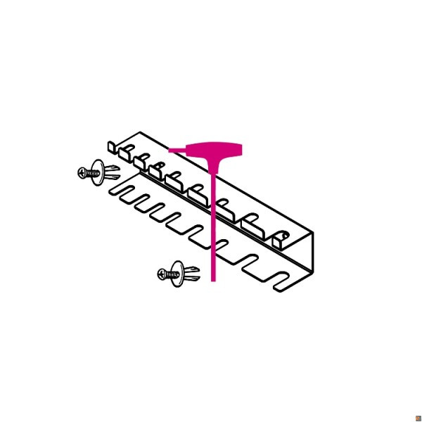 S96T/8 SUPPORTO PER 8 CHIAVI ESAGONALI BETA UTENSILI 088880431