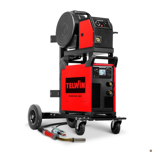 SUPERMIG 450i PACK TRIFASE + TROLLEY TELWIN 816905