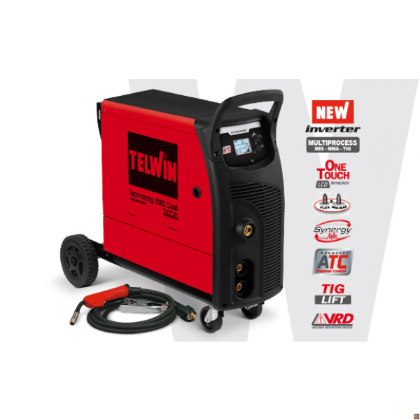 TECHNOMIG 225 DUAL SYNERGIC 230V TELWIN 816057