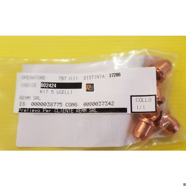 KIT 5 UGELLI TELWIN 802424