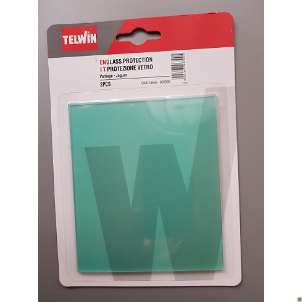 KIT PROTEZIONE VETRO 2PZ 134x114MM cod. 802939 TELWIN